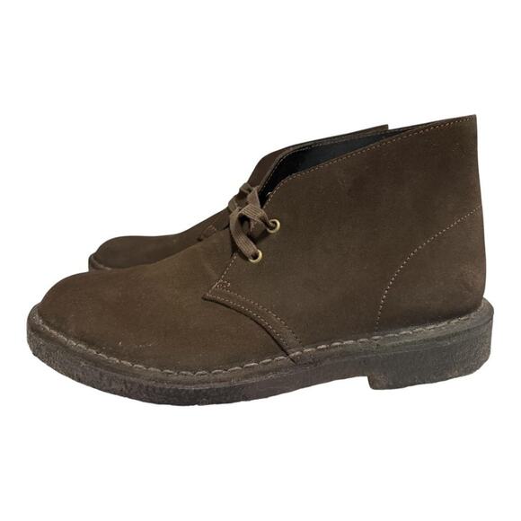 Clarks Original Desert Boot Gum Soles Brown Suede Men Size US 8 - Picture 2 of 6